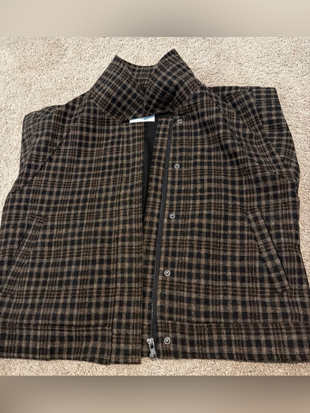 Greylin wool vest
